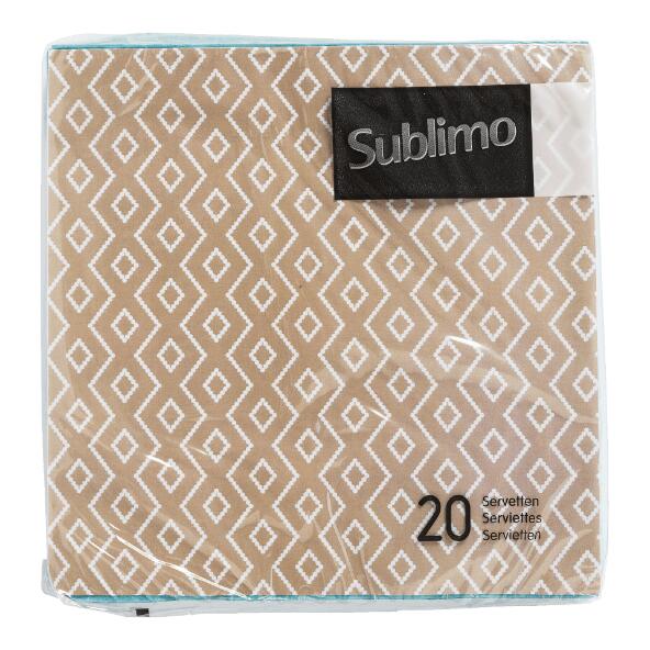 Serviettes, 20 pcs