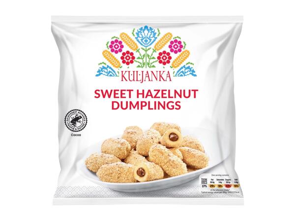 Sweet Hazelnut Dumplings