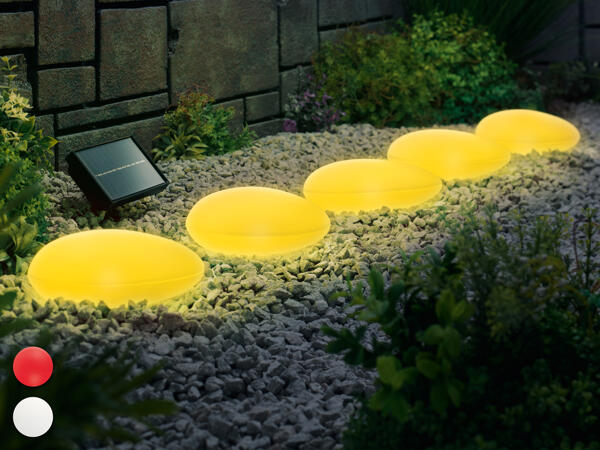 Solar-Bodenlichterkette