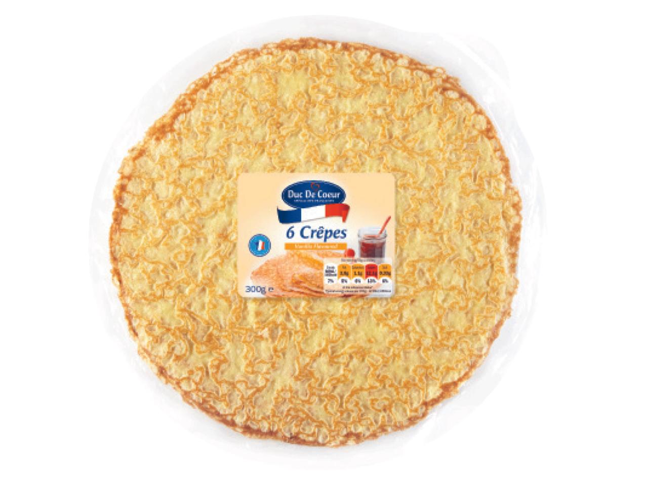DUC DE COEUR 6 Crêpes