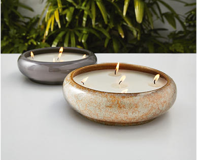 Glazed Citronella Candle
