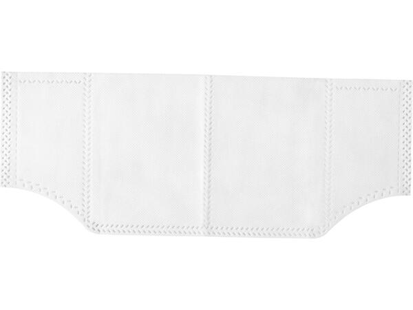Lower back heat wrap with heat patches, 5 pieces or heat patches, 4 or 6 pieces
