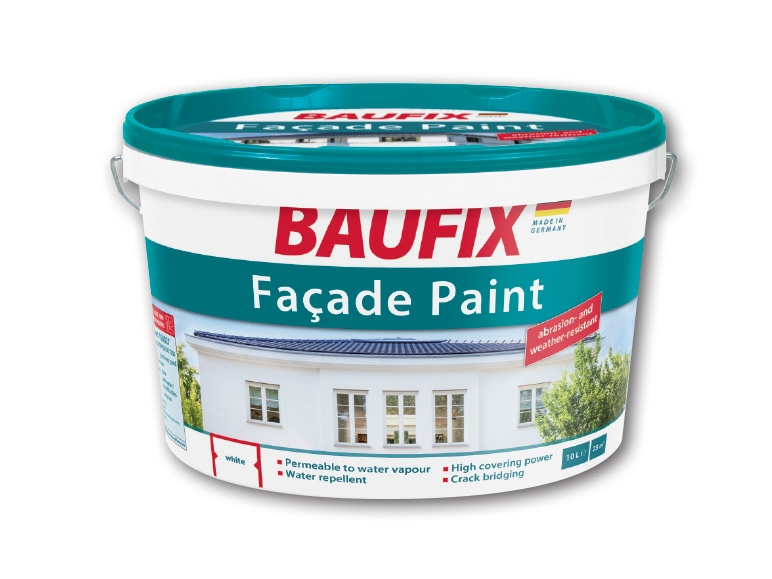BAUFIX White Facade Paint