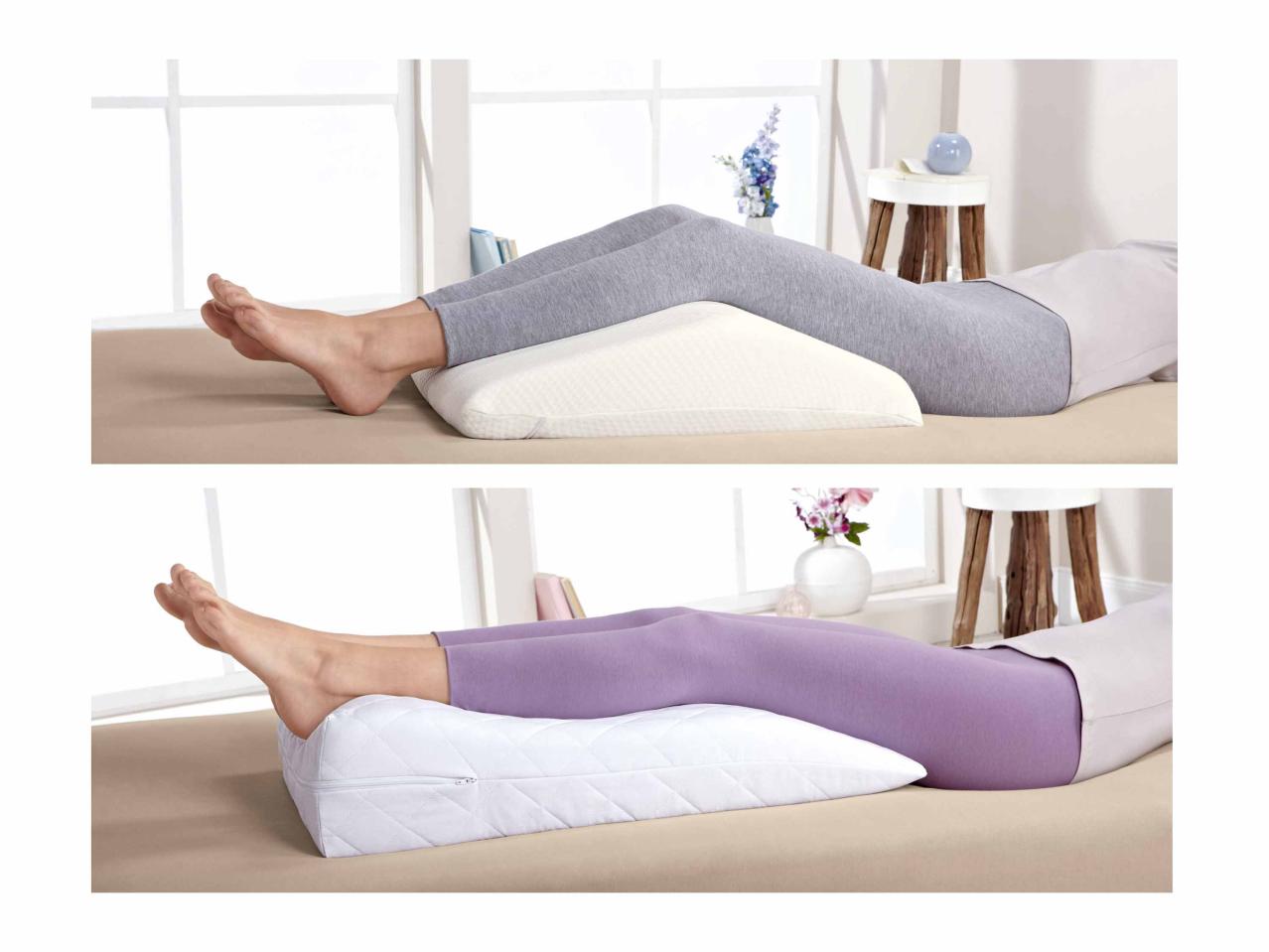 Coussin réhausse-jambes/ d'appui