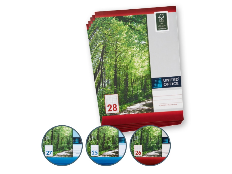 United Office(R) A4 School Pad