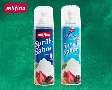 MILFINA Sprühsahne