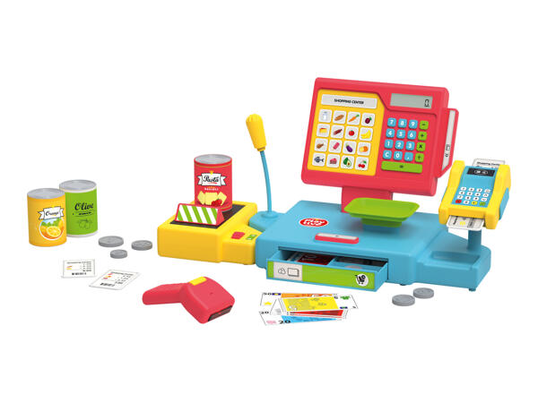 Playtive Toy Cash Register - 46 Piece Set