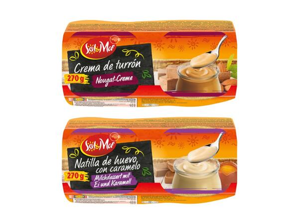 Dessert au lait