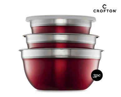 MIXING BOWL SET WITH LIDS 3PC