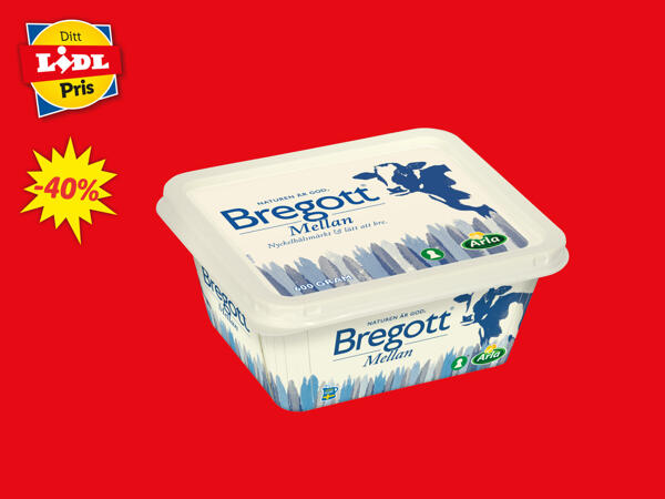 Bregott mellan
