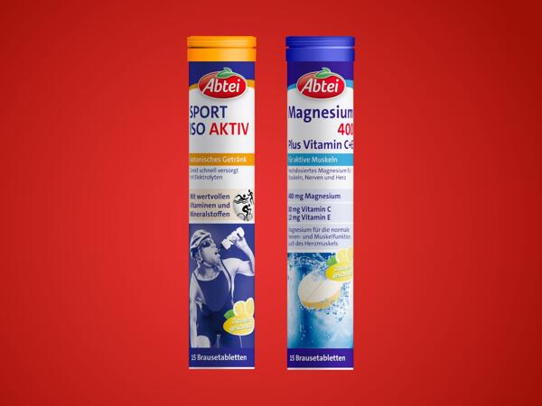 Magnesium 400 Plus/​Sport Iso Aktiv Brausetabletten
