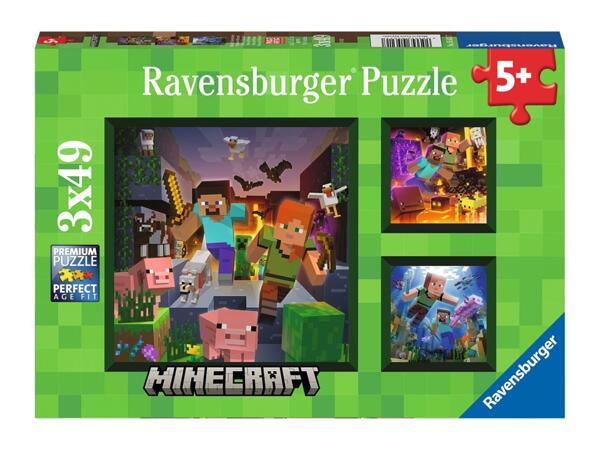 Kids' Puzzle "Bluey, Ninja Turtles, Paw Patrol, Rubble, Frozen, Pokémon, Minecraft, Lilo & Stitch, Spidey"