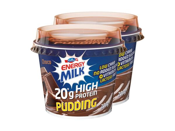 Pudding protéiné Energy Milk Emmi