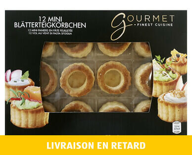 GOURMET 
 MINI VOL-AU-VENT