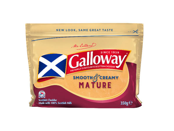 Galloway Smooth & Creamy Mature Scottish Cheddar