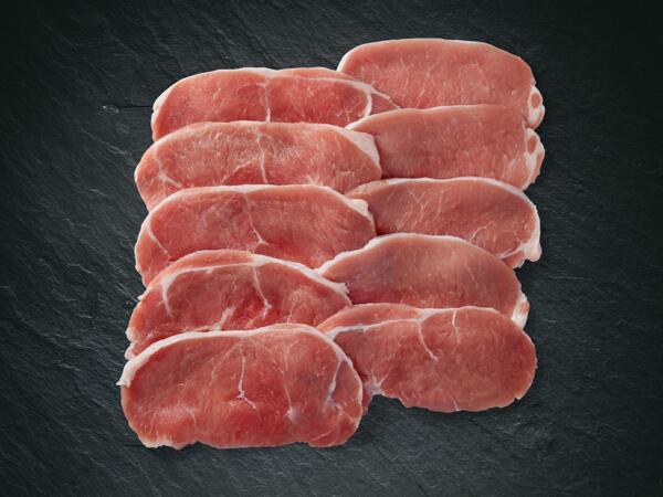 Escalopes de filet de porc extra fines