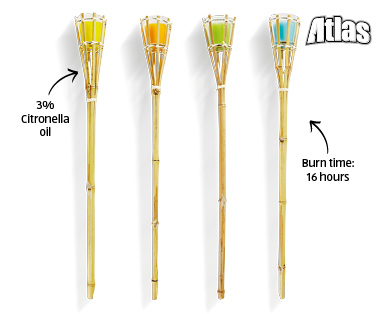 CITRONELLA CANDLE FLARES