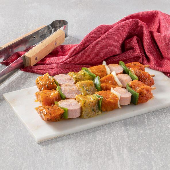 Gemengde brochette, 3 st.