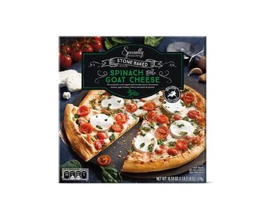 Specially Selected Stone Baked Spinach & Goat Cheese Pizza