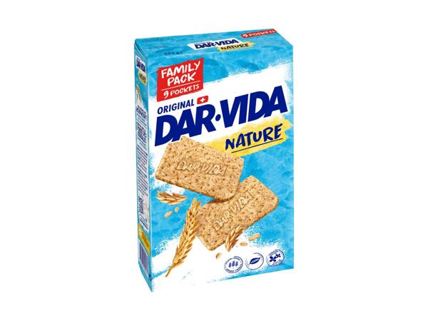 Crackers nature DAR-VIDA pack familial, pack de 2