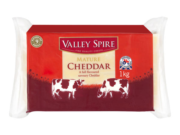 VALLEY SPIRE Reifer Cheddar 1 kg