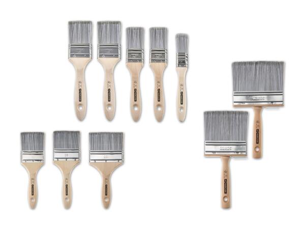 Flachpinsel-/​Flächenstreicher Set