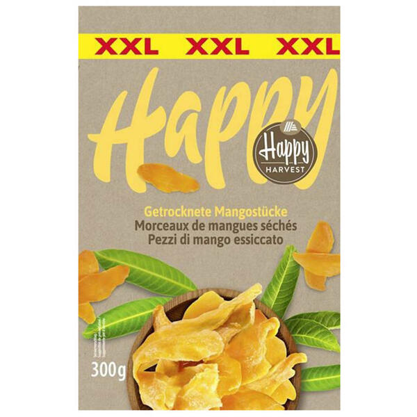 HAPPY HARVEST XXL-Mangospalten, getrocknet