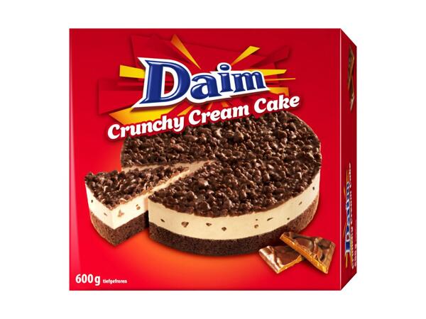 Tourte à la crème Daim