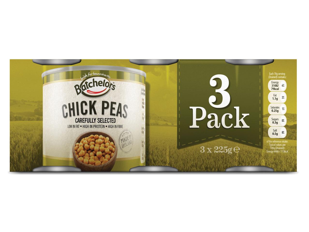 BATCHELORS Irish Peas/Chick Peas/ Red Kidney Beans