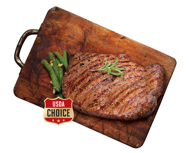 Fresh USDA Choice Boneless Beef Ribeye Steak Twin Packs