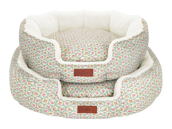 Cath Kidston Grey Cosy Pet Bed - M/L