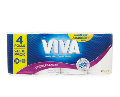 VIVA Paper Towel Double Length 4pk