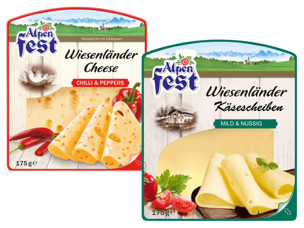ALPENFEST Wiesenländer Käsescheiben