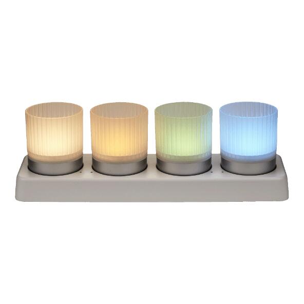 CASALUX(R) Lampes LED de salon de jardin, 4 pcs