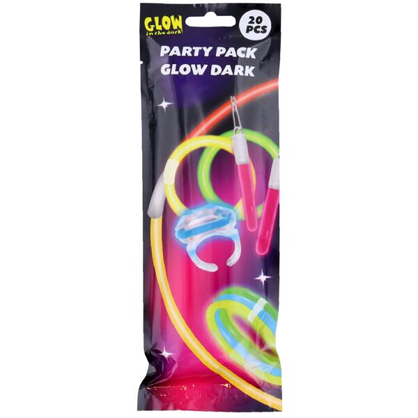 Glow-in-the-dark party pack