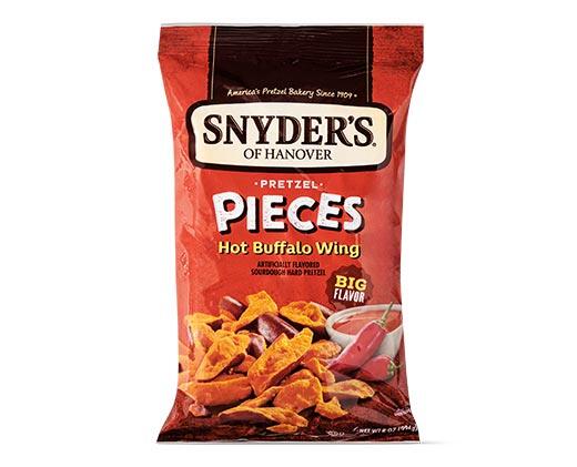 Snyder's of Hanover Honey Mustard or Hot Buffalo Pretzel Pieces