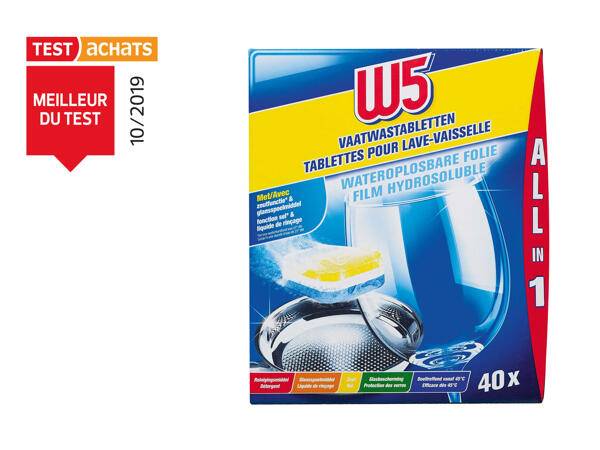 Tablettes lave-vaisselle all in 1