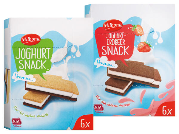 Joghurt oder Erdbeer-Schnitte