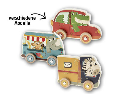Holzauto-Set
