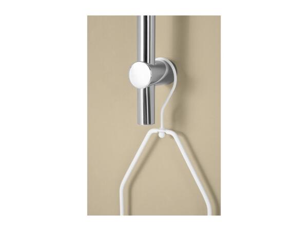 White Shower Rack
