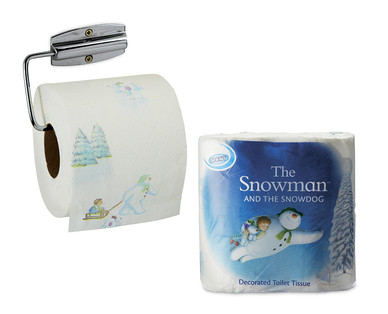 The Snowman Toilet Tissue