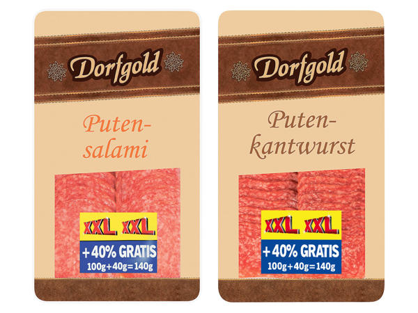 DORFGOLD Putenrohwurst