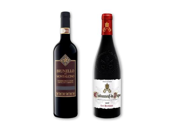 TENUTE PICCINI/GRANDS VINS SÉLECTION Brunello di Montalcino eller Chateauneuf du Pape
