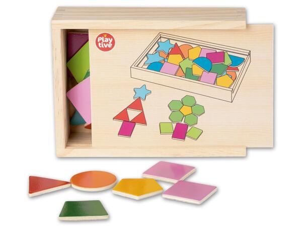 Holzmagnet-Set