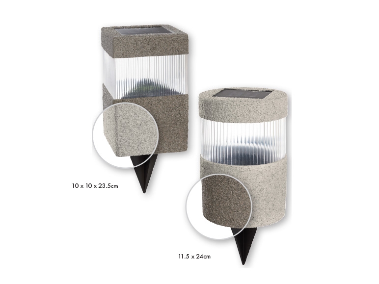 LIVARNO LUX Stone Optic LED Solar Light