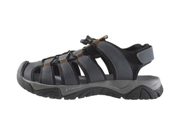 Crivit Men's Grey Walking Sandals