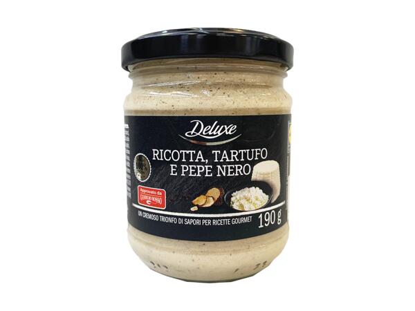 Sauce with Ricotta, Truffle and Pepper