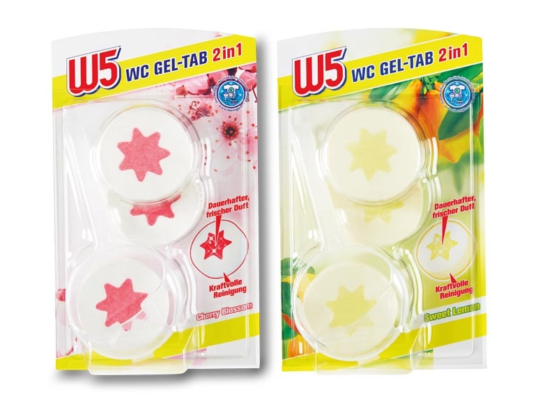 Pastilles gel WC