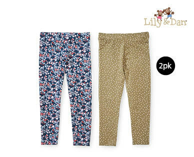 Children's Leggings 2pk