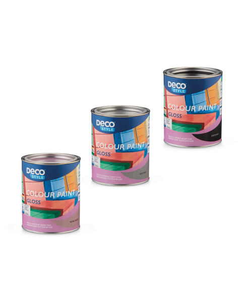 Deco Style Glossy Colour Paint 1L